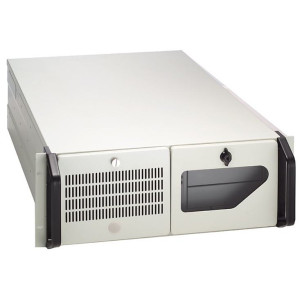 Axiomtek AX6156LE 4U 14-Slot Chassis for Full-size SBC , black, w/o power supply